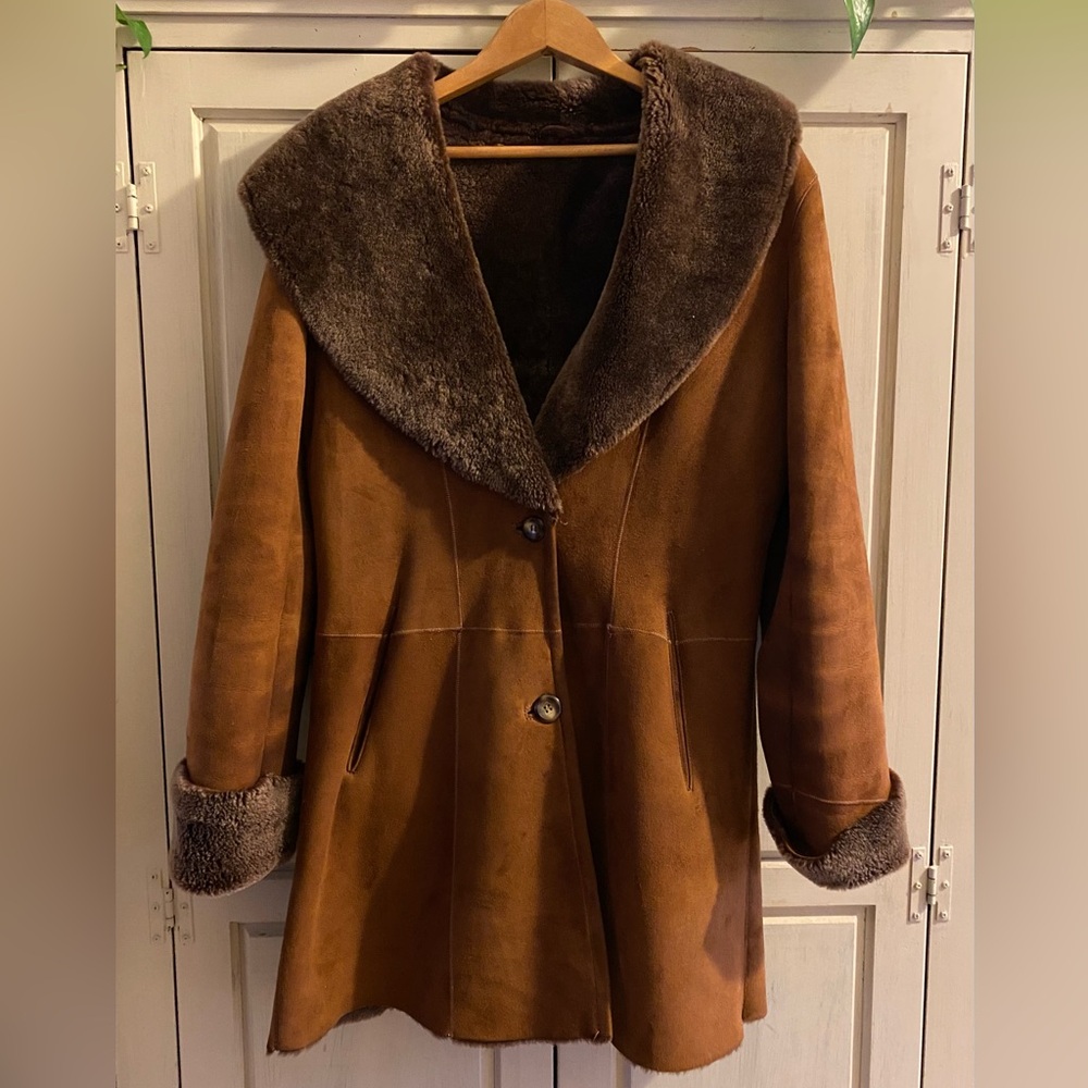 Shearling  Coat/ beautiful